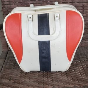 Vintage Red, White, and Blue Bowling Bag